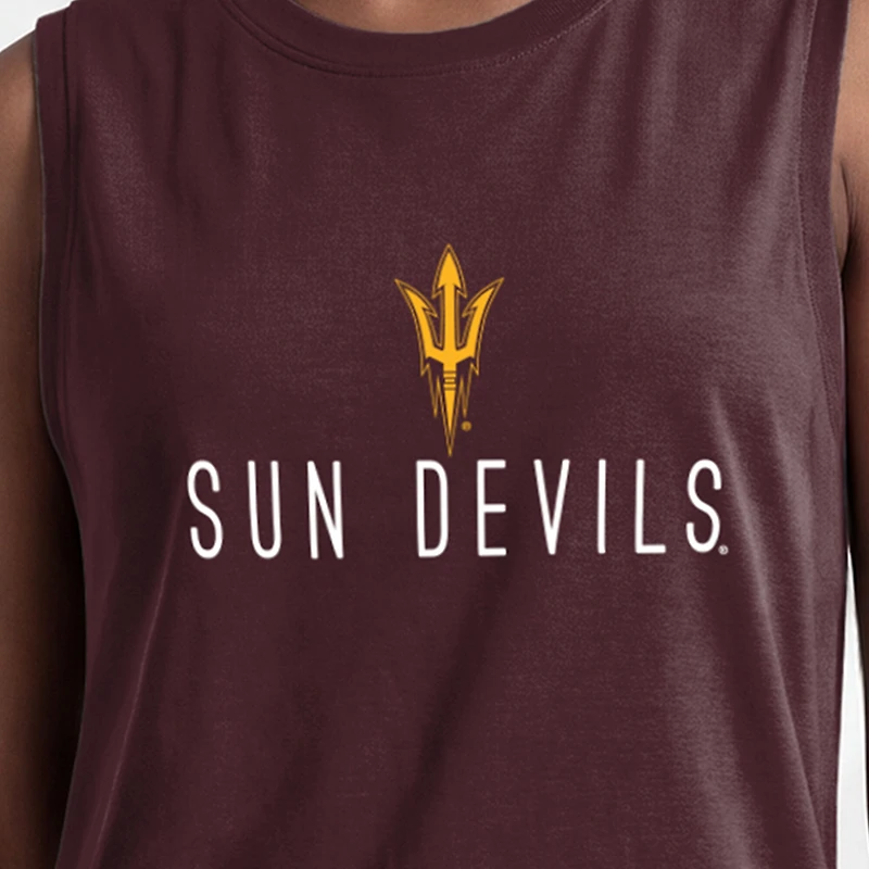 Débardeur Champion marron pour femmes, Arizona State Sun Devils Lifestyle