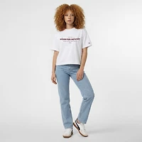 Women's Champion White Arizona State Sun Devils Home Wordmark T-Shirt