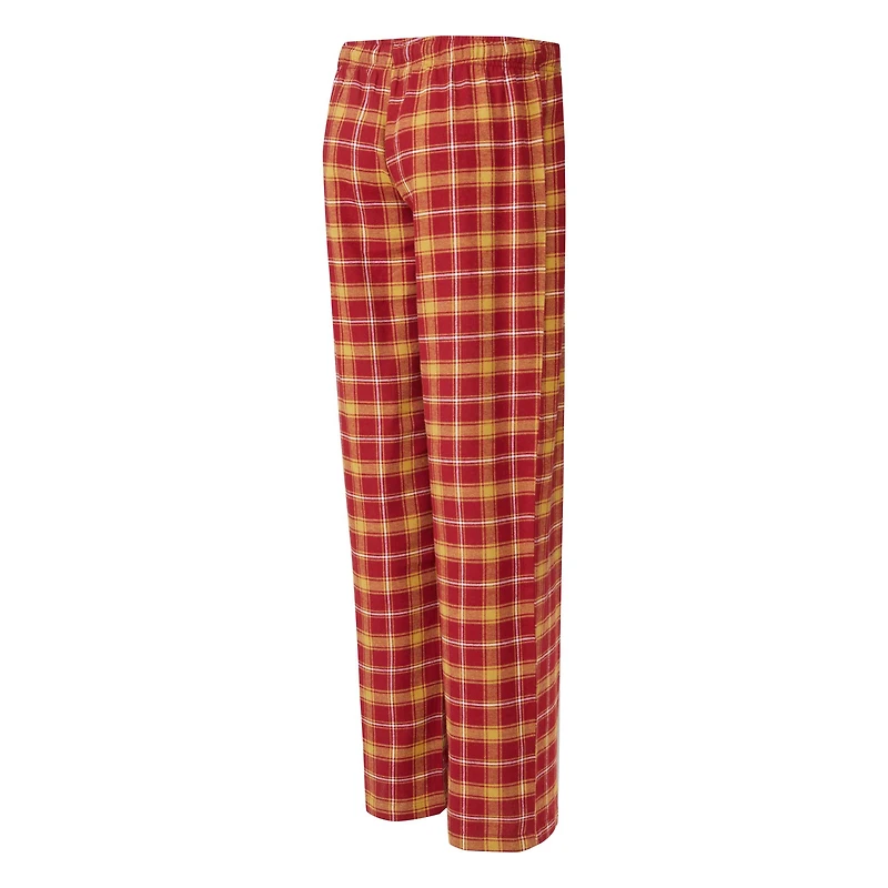 Women's Concepts Sport Maroon/Gold Arizona State Sun Devils Arctic Top & Flannel Pants Sleep Set