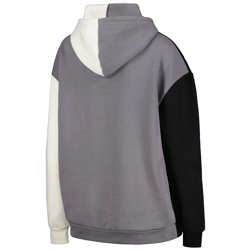 Women's Gameday Couture Black Arizona State Sun Devils Hall of Fame Colorblock Pullover Hoodie