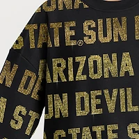Women's Gameday Couture  Black Arizona State Sun Devils Hype Era Sweatshirt