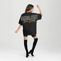 Women's Gameday Couture Black Arizona State Sun Devils Oversized Back at Ya T-Shirt