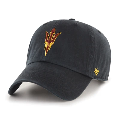 Youth '47  Black Arizona State Sun Devils Clean Up Adjustable Hat