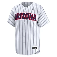 Men's Nike  White Arizona Wildcats Third Alternate Limited Baseball Jersey
