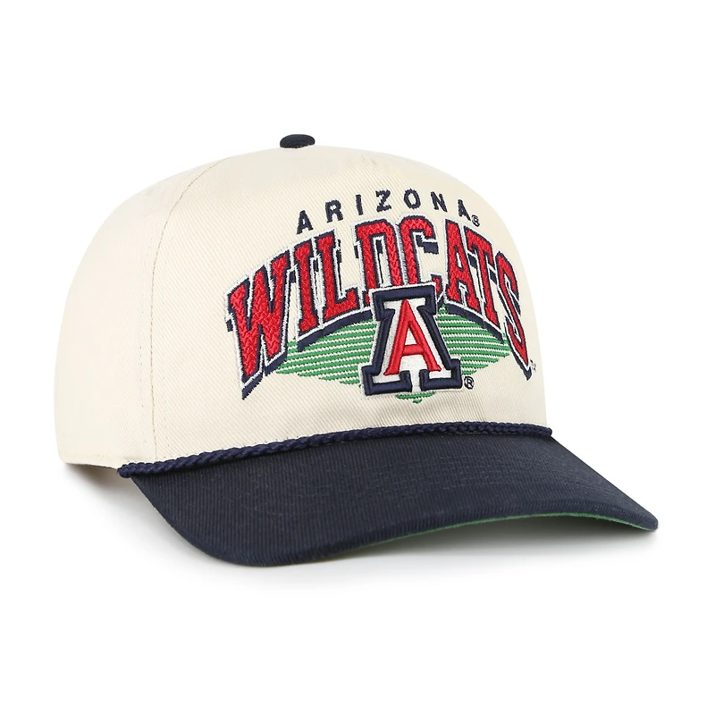 Men's '47 Natural Arizona Wildcats Pomona Two-Tone Rope Hitch Adjustable Hat