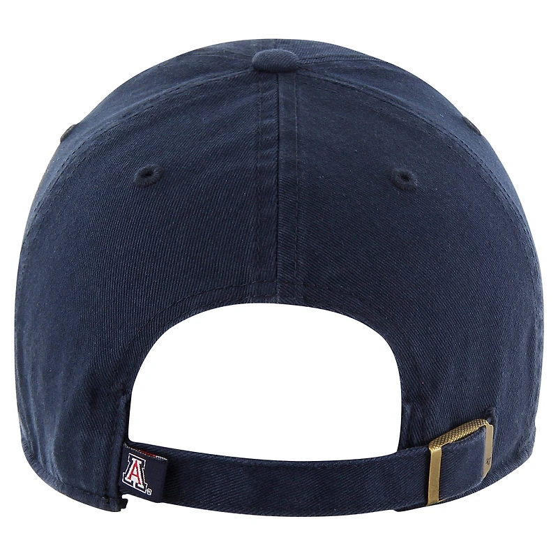 Men's '47 Navy Arizona Wildcats Clean Up Adjustable Hat