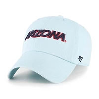 Men's '47 Powder Blue Arizona Wildcats Clean Up Adjustable Hat