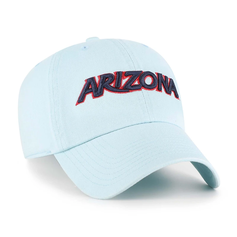 Men's '47 Powder Blue Arizona Wildcats Clean Up Adjustable Hat