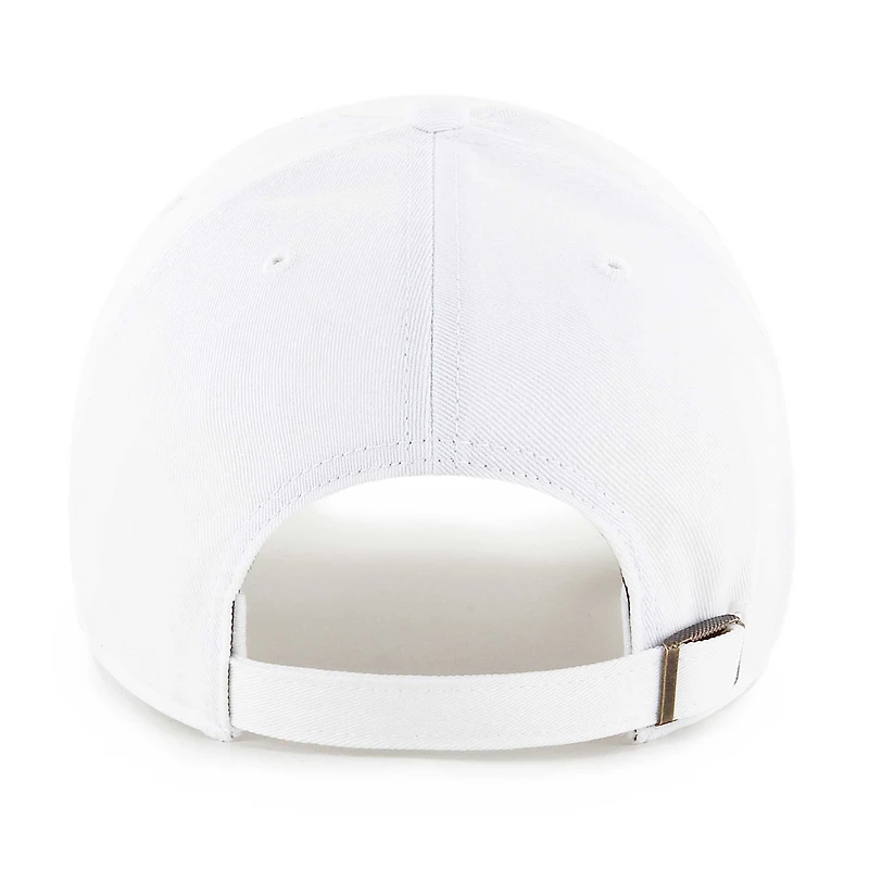 Casquette réglable Clean Up '47 blanche pour hommes des Wildcats de l'Arizona