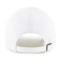 Casquette réglable Clean Up '47 blanche pour hommes des Wildcats de l'Arizona