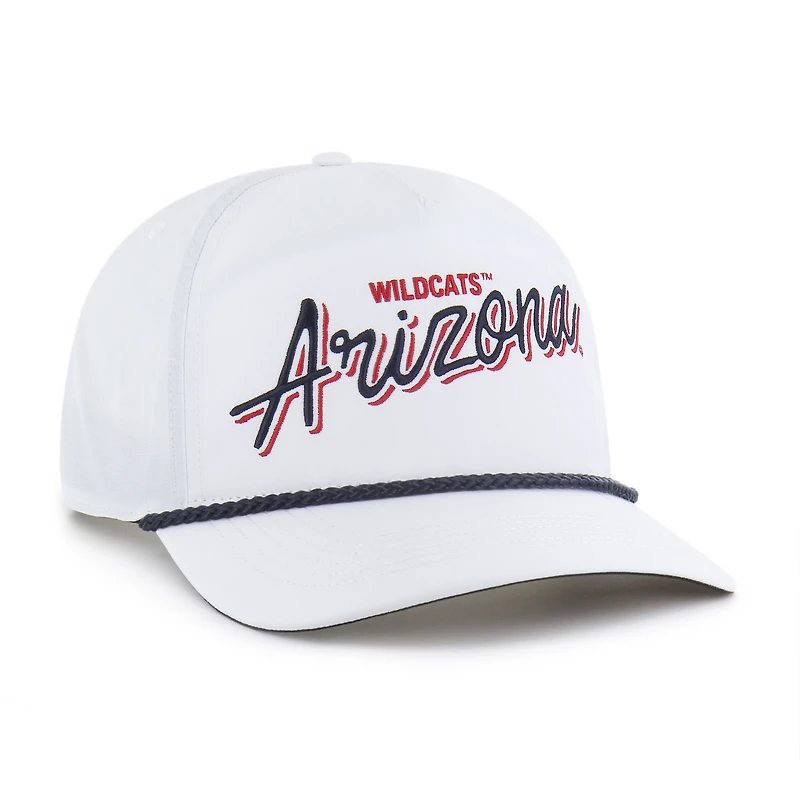 Casquette ajustable Fairway Hitch blanche Arizona Wildcats 1947 pour homme