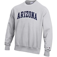 Men's Champion Gray Arizona Wildcats Reverse Weave Fleece Sweatshirt
