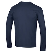 Men's Champion  Navy Arizona Wildcats Alumni Logo Long Sleeve T-Shirt