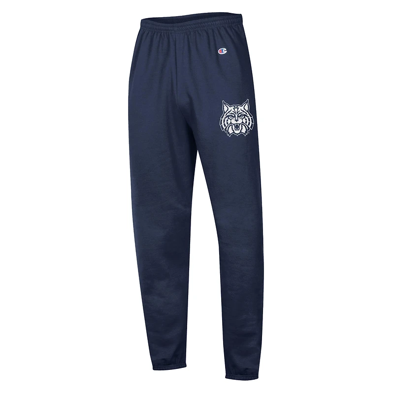 Men's Champion Navy Arizona Wildcats Powerblend Banded Fleece Sweatpants