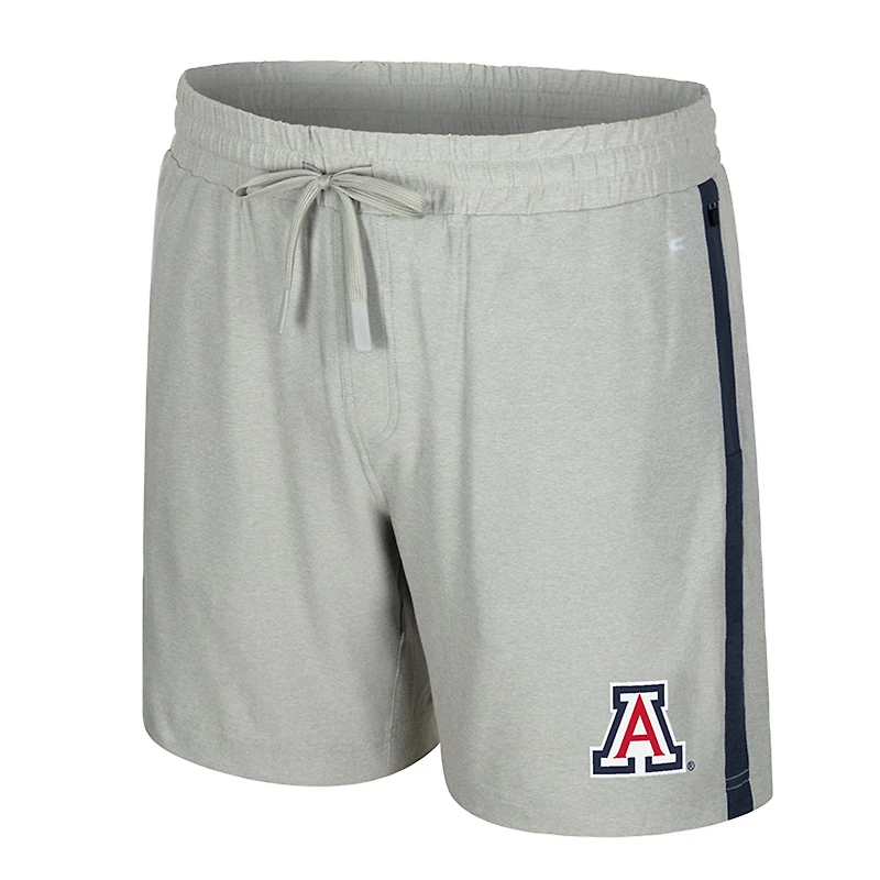 Men's Colosseum Gray Arizona Wildcats Mac Shorts