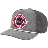 Men's Colosseum  Gray Arizona Wildcats Where's My Hat Podium Adjustable Trucker Hat