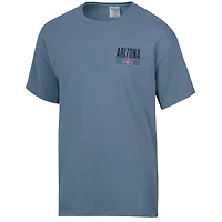 Men's ComfortWash  Blue Arizona Wildcats Big Name T-Shirt