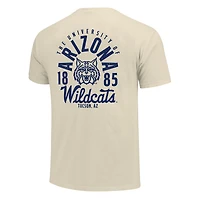 Men's Cream Arizona Wildcats Comfort Colors Mascot Overlay T-Shirt