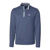 Veste à manches longues et demi-zippée pour homme, bleu marine, des Wildcats de l'Arizona, Cutter & Buck Endurance