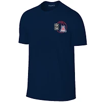 T-shirt bleu marine pour homme des Arizona Wildcats, tournoi de basketball masculin NCAA March Madness Final Four 2026