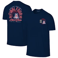Men's Navy Arizona Wildcats 2026 NCAA Basketball Tournament March Madness Final Four T-Shirt