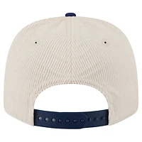 Casquette ajustable 9SEVENTY en velours côtelé Loyal des Wildcats de l'Arizona New Era pour homme, couleur crème/bleu marine