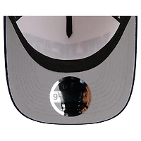 Men's New Era Navy/Cream Arizona Wildcats Arch Two-Tone Corduroy 9FORTY A-Frame Adjustable Hat