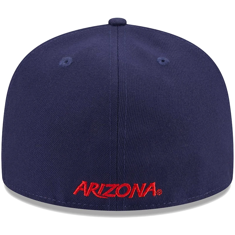 Men's New Era Navy Arizona Wildcats 59FIFTY Fitted Hat