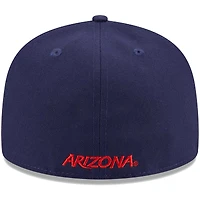 Men's New Era Navy Arizona Wildcats 59FIFTY Fitted Hat