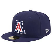 Men's New Era Navy Arizona Wildcats 59FIFTY Fitted Hat