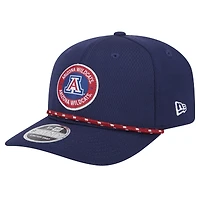 Men's New Era Navy Arizona Wildcats COOLERA 9SEVENTY Rope Stretch-Snap Hat