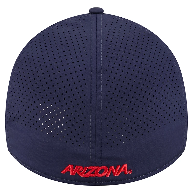 Men's New Era  Navy Arizona Wildcats Rope 39THIRTY Flex Hat