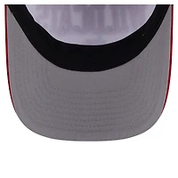 Men's New Era White/Red Arizona Wildcats Arch Two-Tone Rope 9FORTY A-Frame M-Crown Adjustable Hat