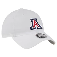 Men's New Era White Arizona Wildcats Active Ripstop 9TWENTY Adjustable Hat