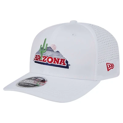 Men's New Era White Arizona Wildcats Perform Vault 9SEVENTY Stretch-Snap Hat