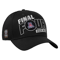 Casquette ajustable Nike noire pour homme, Arizona Wildcats, tournoi de basketball masculin NCAA March Madness Final Four 2026
