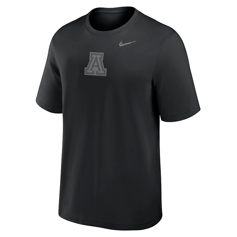 T-shirt Nike noir Arizona Wildcats Primary Statement Performance pour homme