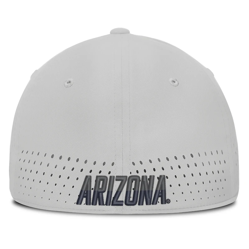 Men's Nike Navy Arizona Wildcats 2026 Sideline Practice AeroBill Swooshflex Dri-FIT Hat