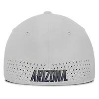 Men's Nike  Navy Arizona Wildcats 2026 Sideline Practice AeroBill Swooshflex Dri-FIT Hat