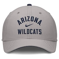 Casquette Nike grise Arizona Wildcats Rise Prep Performance Flex pour homme