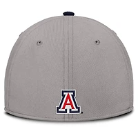 Men's Nike Gray Arizona Wildcats Rise Prep Performance Flex Hat