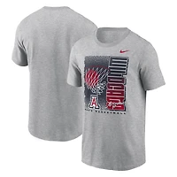 Men's Nike  Heather Gray Arizona Wildcats Basketball Refresh T-Shirt