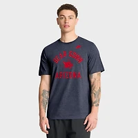 T-shirt Nike Heather Navy Arizona Wildcats Legacy Mantra pour homme