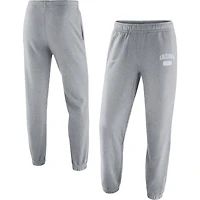 Men's Nike Heathered Gray Arizona Wildcats Saturday Fleece Pants