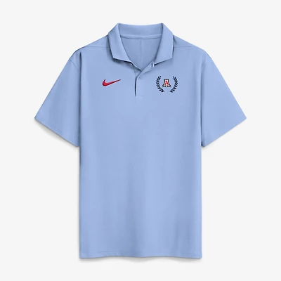Polo Nike Victory Plus Dri-FIT bleu clair chiné Arizona Wildcats pour homme
