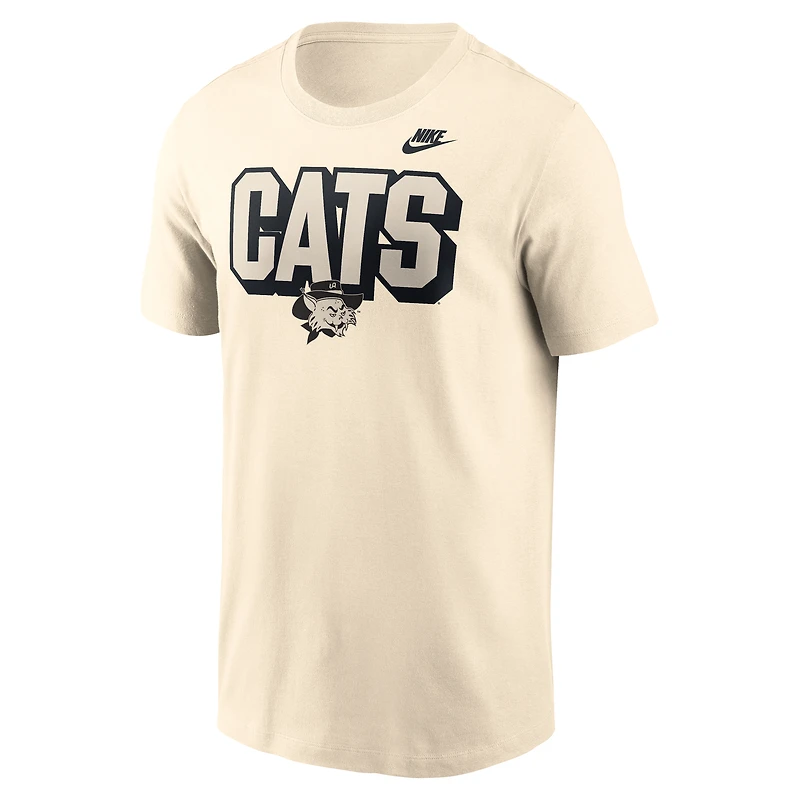 T-shirt Nike Natural Arizona Wildcats pour homme, coupe audacieuse et tendance