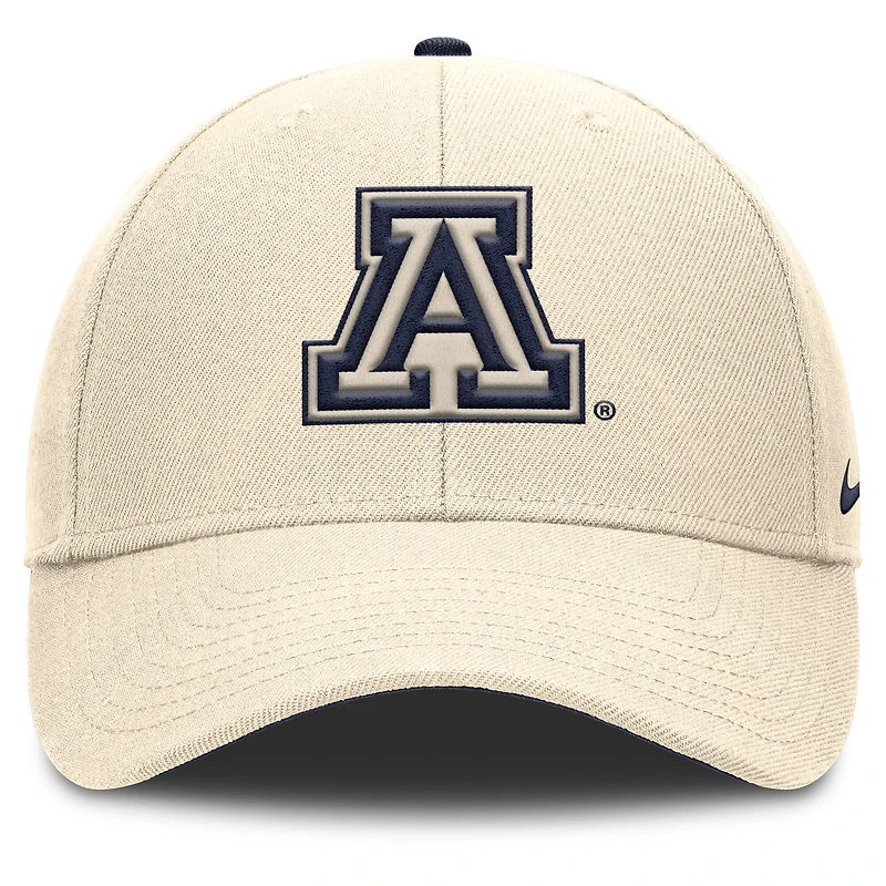 Casquette ajustable Nike Natural Arizona Wildcats Primetime Rise Dri-FIT pour homme