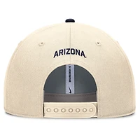Casquette ajustable Nike Natural Arizona Wildcats Primetime Rise Dri-FIT pour homme