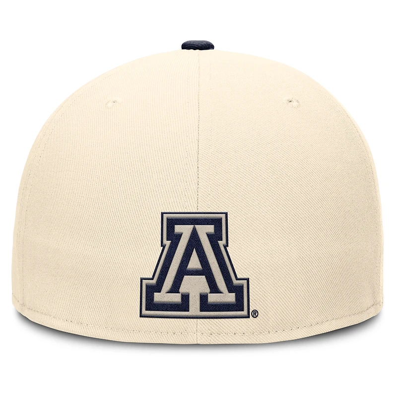 Men's Nike Natural Arizona Wildcats Primetime True Dri-FIT Fitted Hat