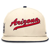 Casquette ajustée Nike Natural Arizona Wildcats Primetime True Performance pour homme